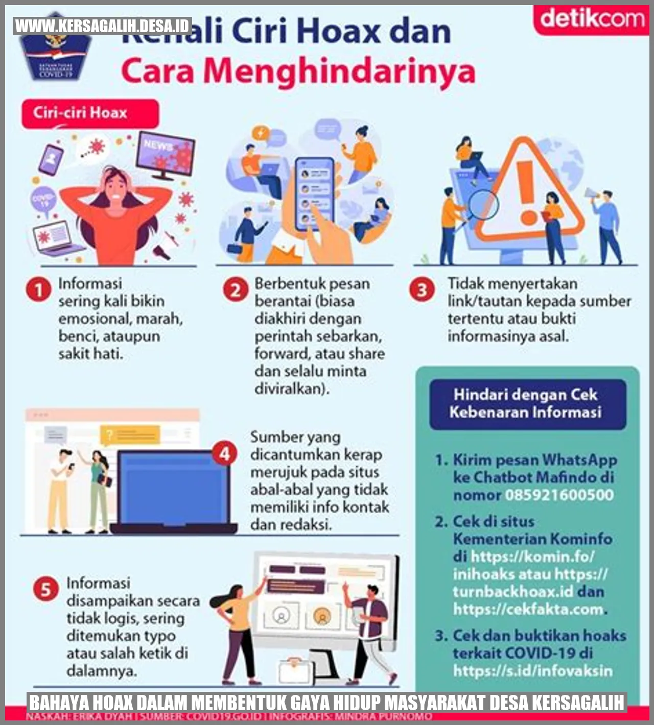 Bahaya Hoax dalam Membentuk Gaya Hidup Masyarakat Desa Kersagalih