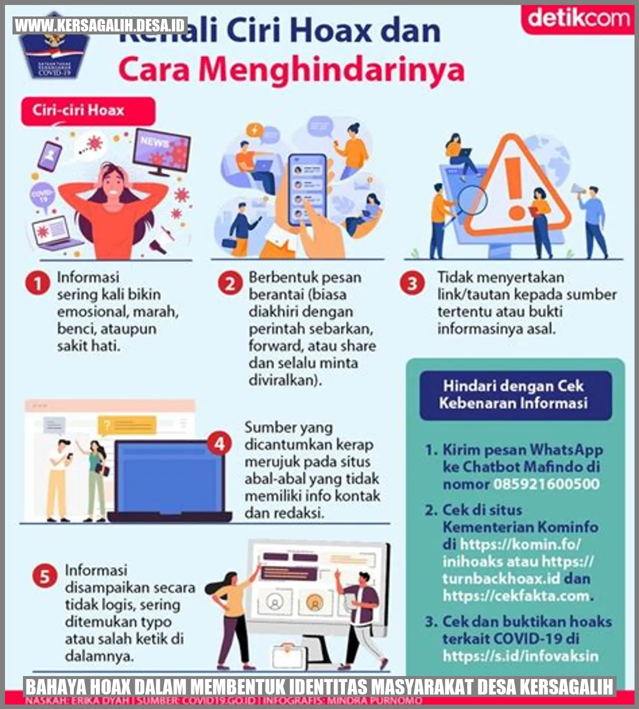 Bahaya Hoax dalam Membentuk Identitas Masyarakat Desa Kersagalih