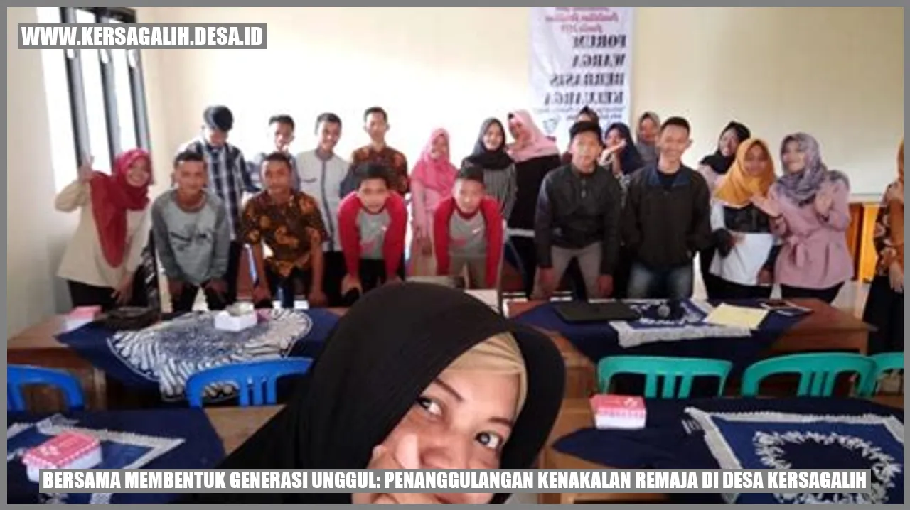 Bersama Membentuk Generasi Unggul: Penanggulangan Kenakalan Remaja di Desa Kersagalih