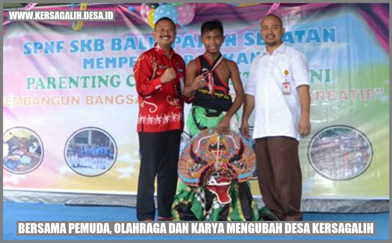 Bersama Pemuda, Olahraga dan Karya Mengubah Desa Kersagalih