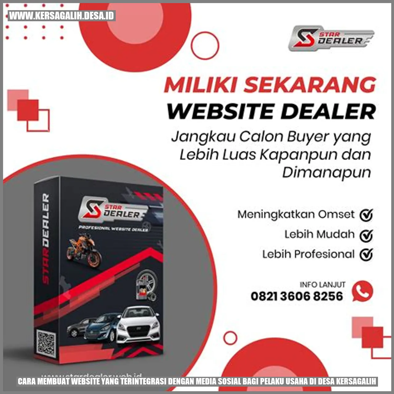 Bagaimana Cara Membuat Website yang Terintegrasi dengan Media Sosial di Desa Kersagalih?