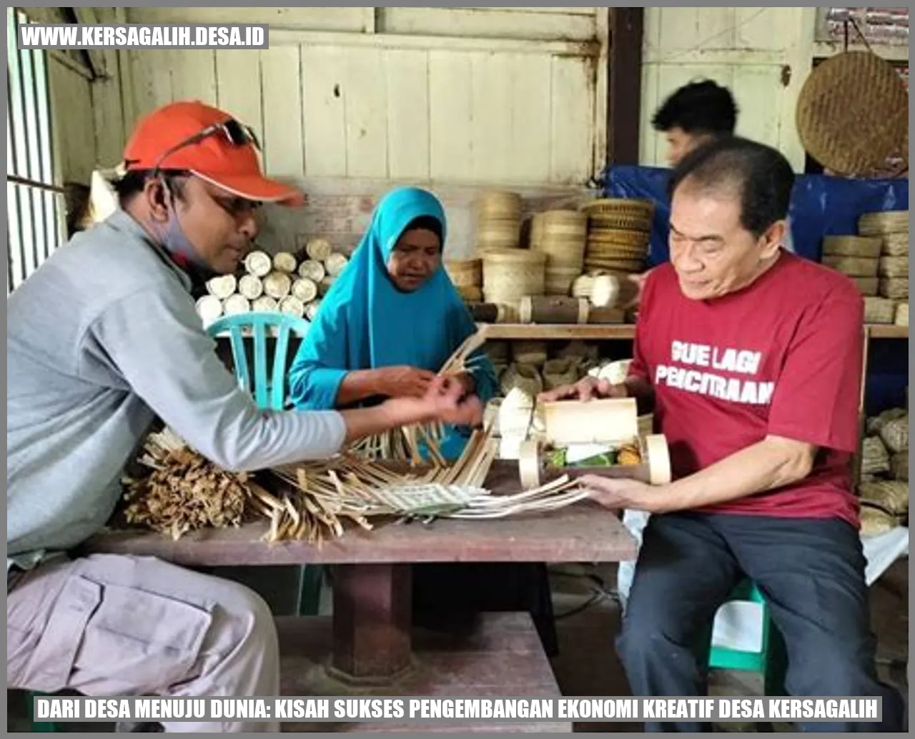 Dari Desa Menuju Dunia: Kisah Sukses Pengembangan Ekonomi Kreatif Desa Kersagalih