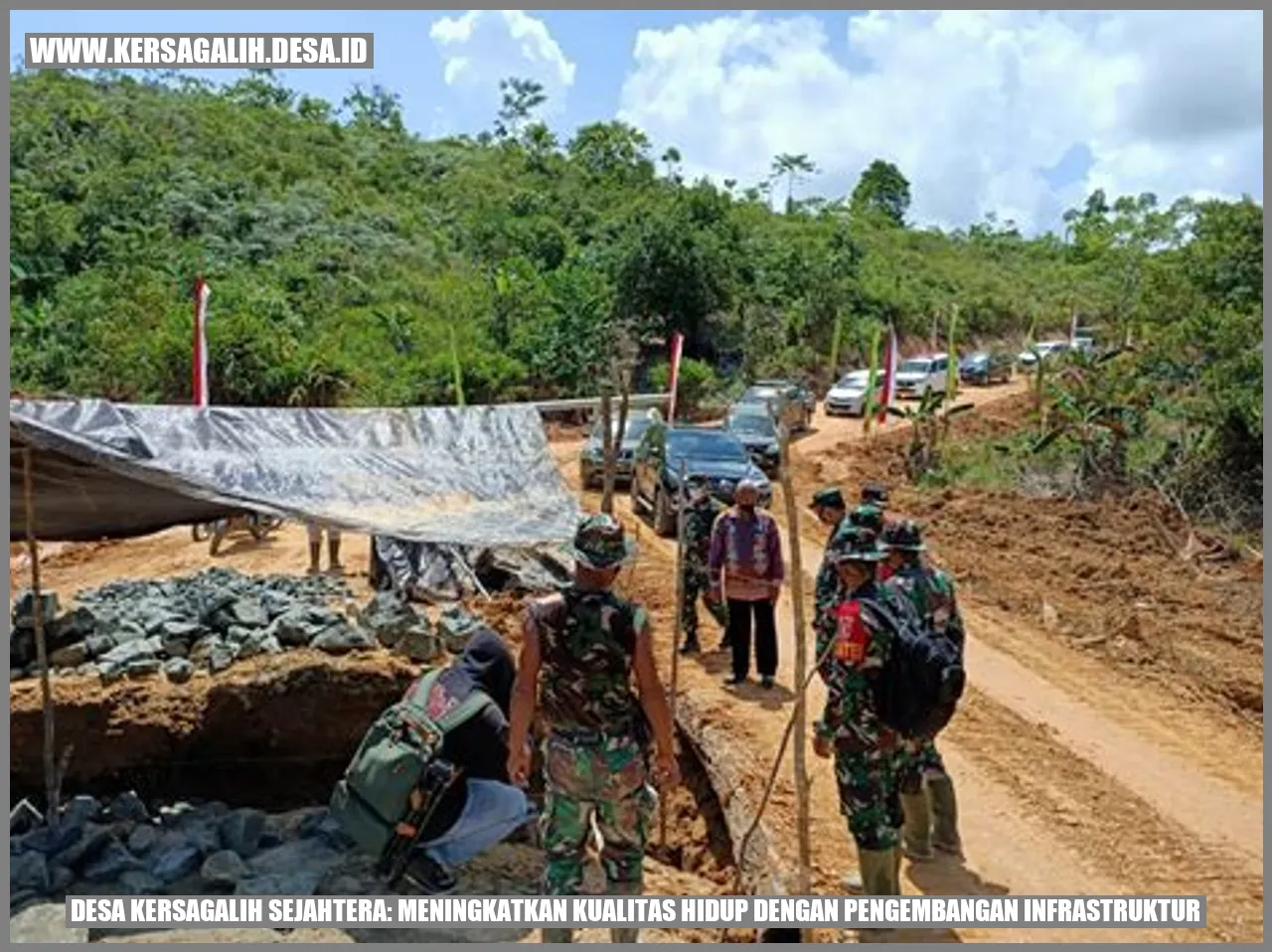 Desa Kersagalih Sejahtera: Meningkatkan Kualitas Hidup dengan Pengembangan Infrastruktur