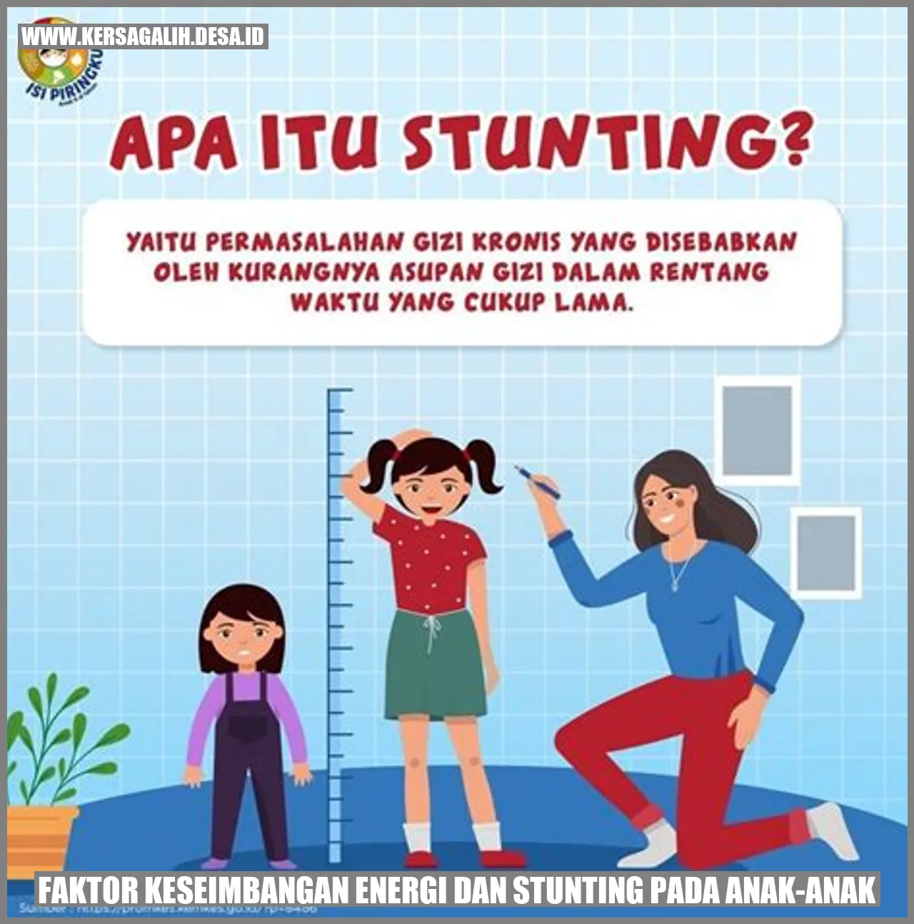 Faktor Keseimbangan Energi dan Stunting pada Anak-Anak