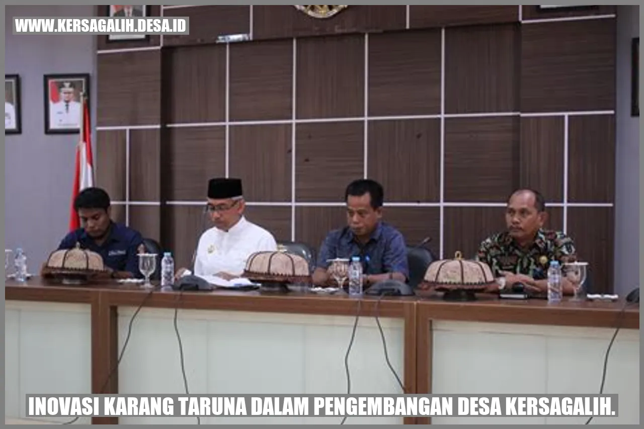 Inovasi Karang Taruna dalam Pengembangan Desa Kersagalih.