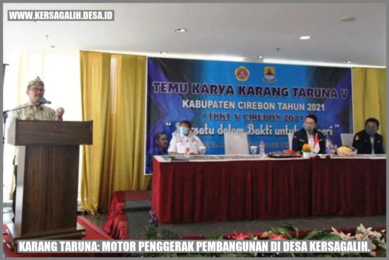 Karang Taruna: Motor Penggerak Pembangunan di Desa Kersagalih.