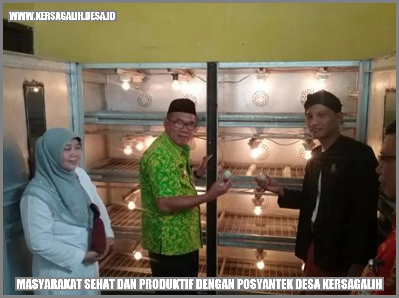 Masyarakat Sehat dan Produktif dengan Posyantek Desa Kersagalih