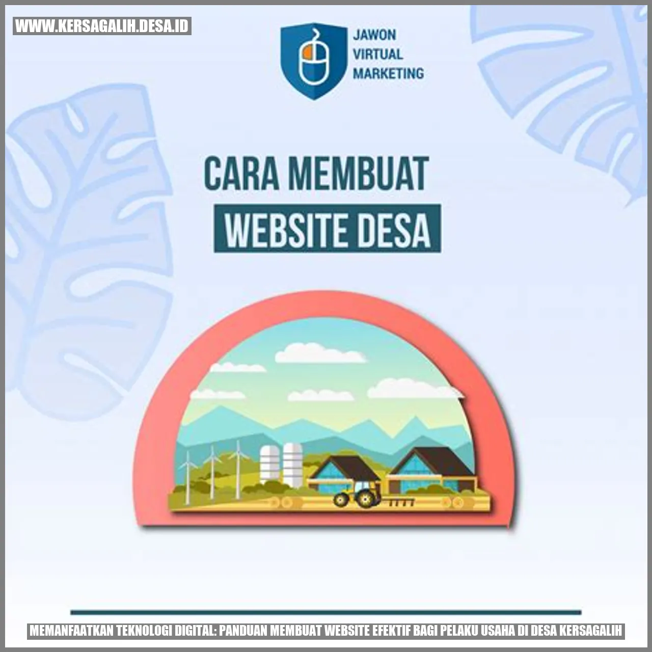 Panduan Website Desa Kersagalih