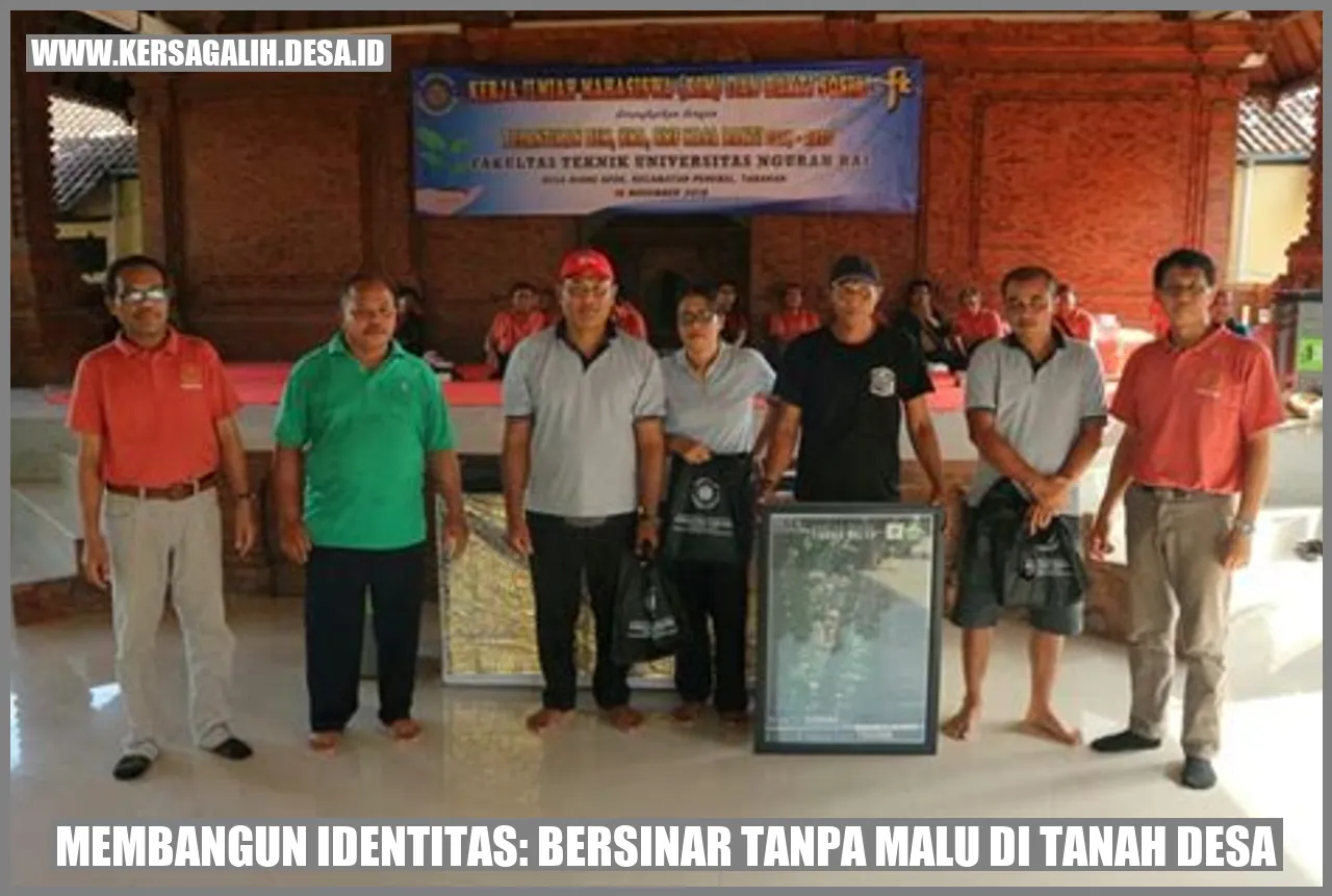 Membangun Identitas: Bersinar Tanpa Malu di Tanah Desa