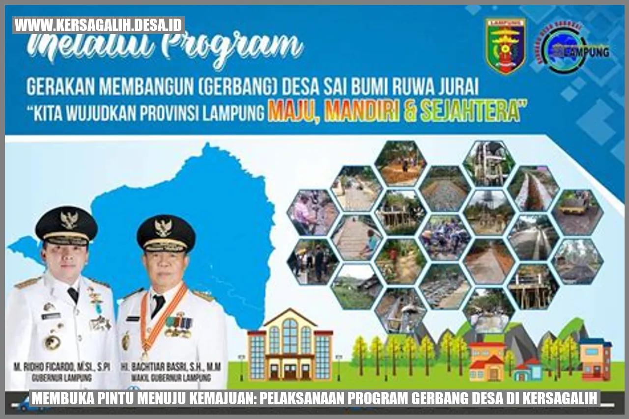 Membuka Pintu Menuju Kemajuan: Pelaksanaan Program Gerbang Desa di Kersagalih