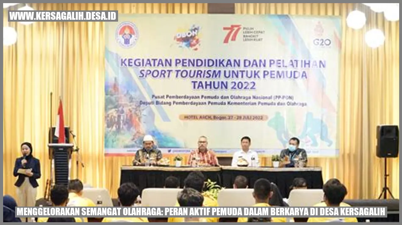 Menggelorakan Semangat Olahraga: Peran Aktif Pemuda dalam Berkarya di Desa Kersagalih