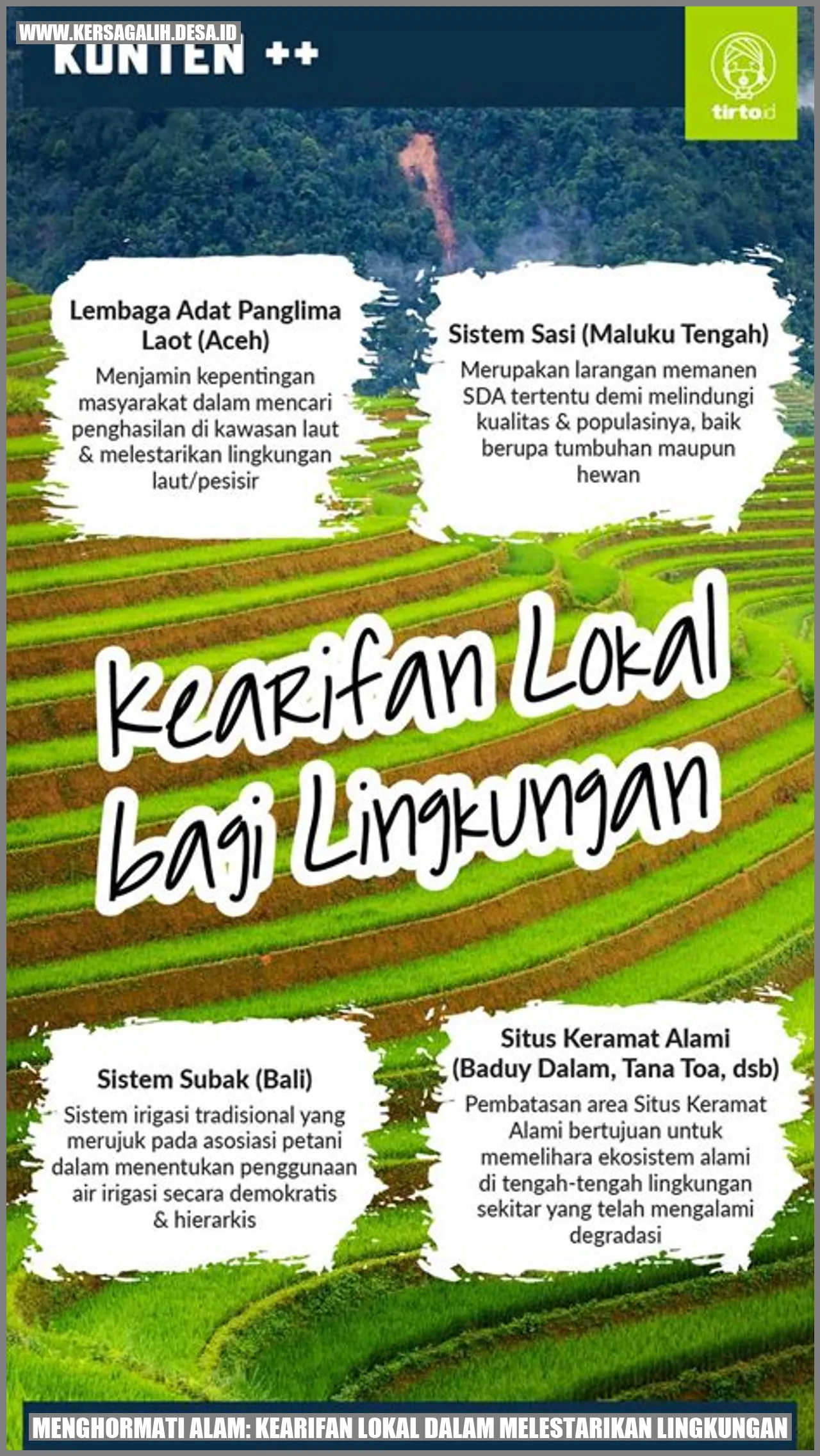 Menghormati Alam: Kearifan Lokal dalam Melestarikan Lingkungan