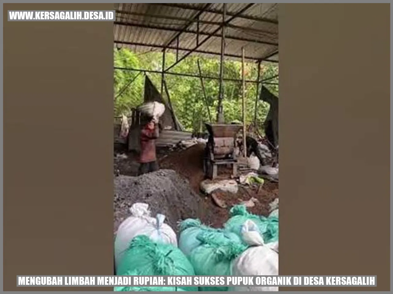 Mengubah Limbah Menjadi Rupiah: Kisah Sukses Pupuk Organik di Desa Kersagalih