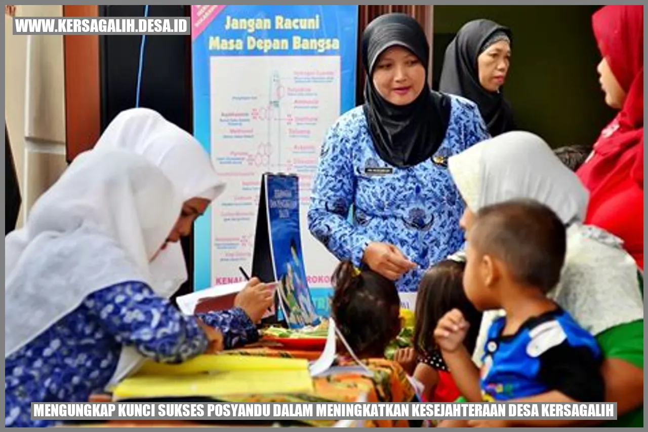 Mengungkap Kunci Sukses Posyandu dalam Meningkatkan Kesejahteraan Desa Kersagalih