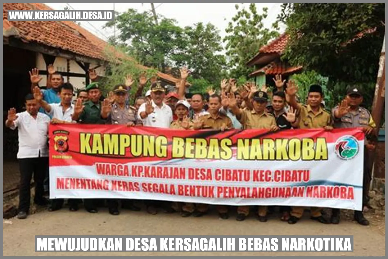 Mewujudkan Desa Kersagalih Bebas Narkotika