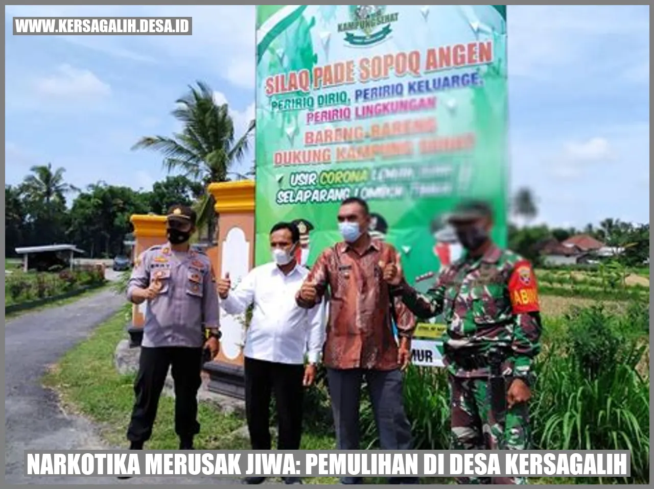 Narkotika Merusak Jiwa: Pemulihan di Desa Kersagalih