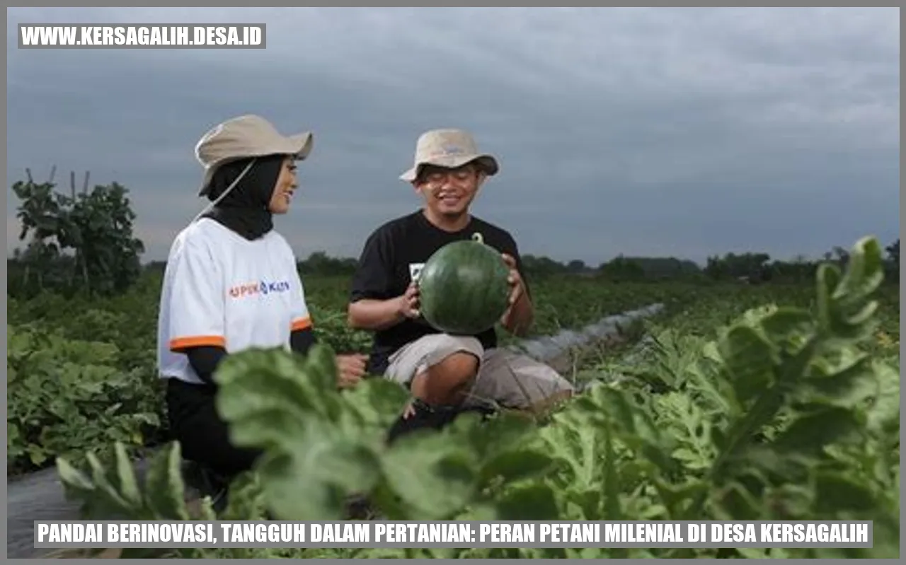 Petani Milenial di Desa Kersagalih