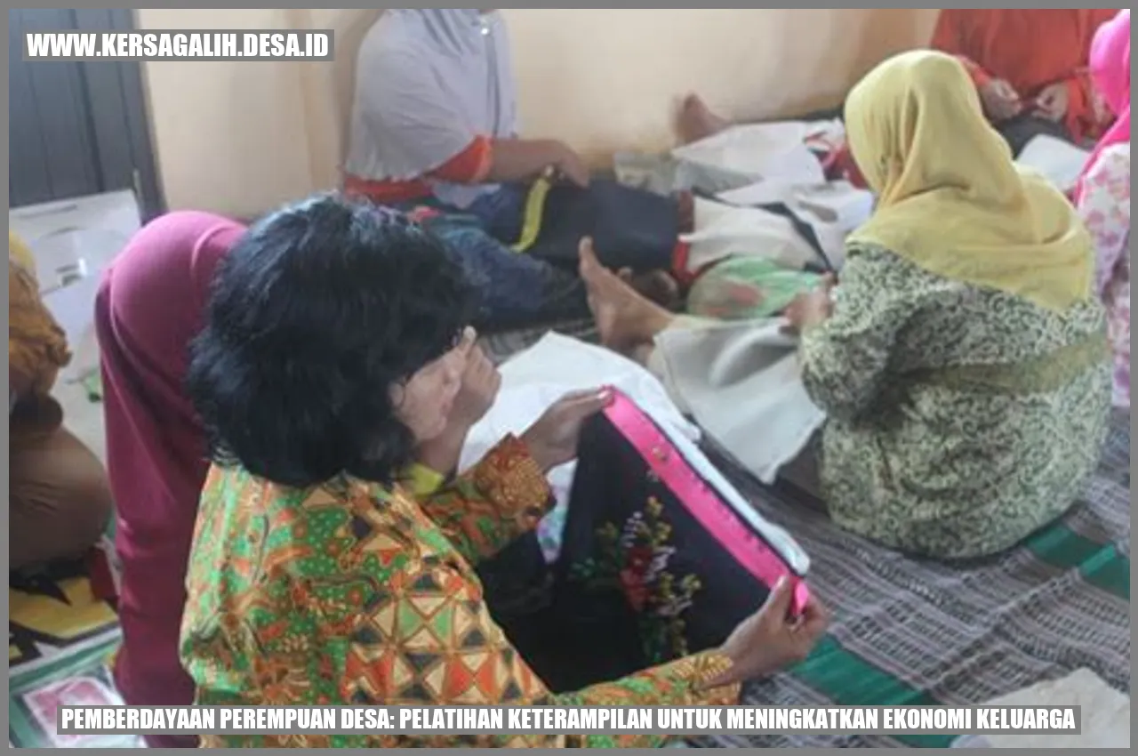 Pemberdayaan Perempuan Desa: Menjalin Kemandirian Ekonomi untuk Keluarga yang Lebih Baik