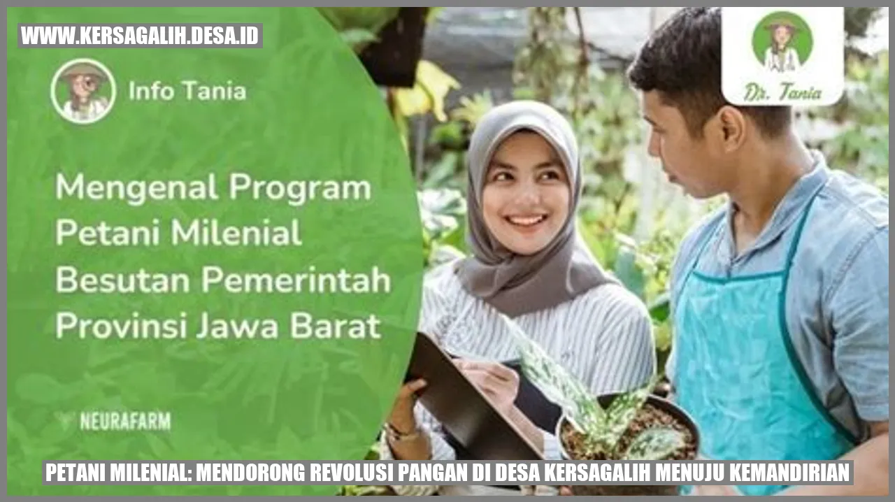 Petani Milenial: Mendorong Revolusi Pangan di Desa Kersagalih Menuju Kemandirian