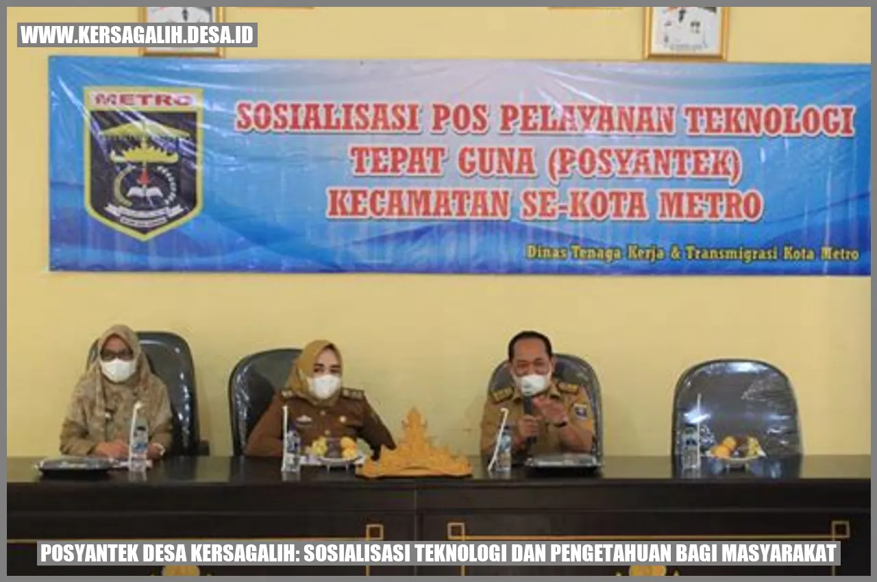 Posyantek Desa Kersagalih: Sosialisasi Teknologi dan Pengetahuan bagi Masyarakat