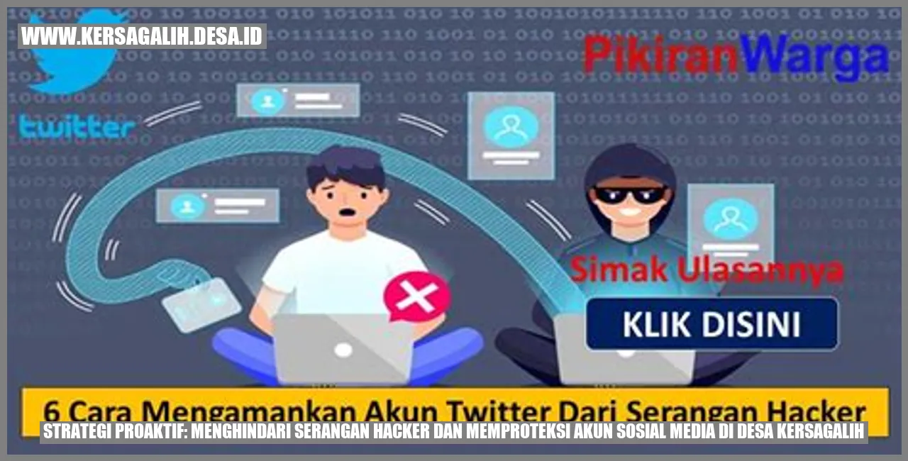 Strategi Proaktif: Menghindari Serangan Hacker dan Memproteksi Akun Sosial Media di Desa Kersagalih