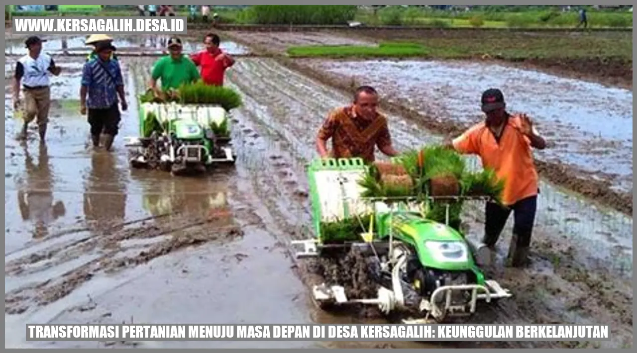 Transformasi Pertanian Menuju Masa Depan di Desa Kersagalih: Keunggulan Berkelanjutan