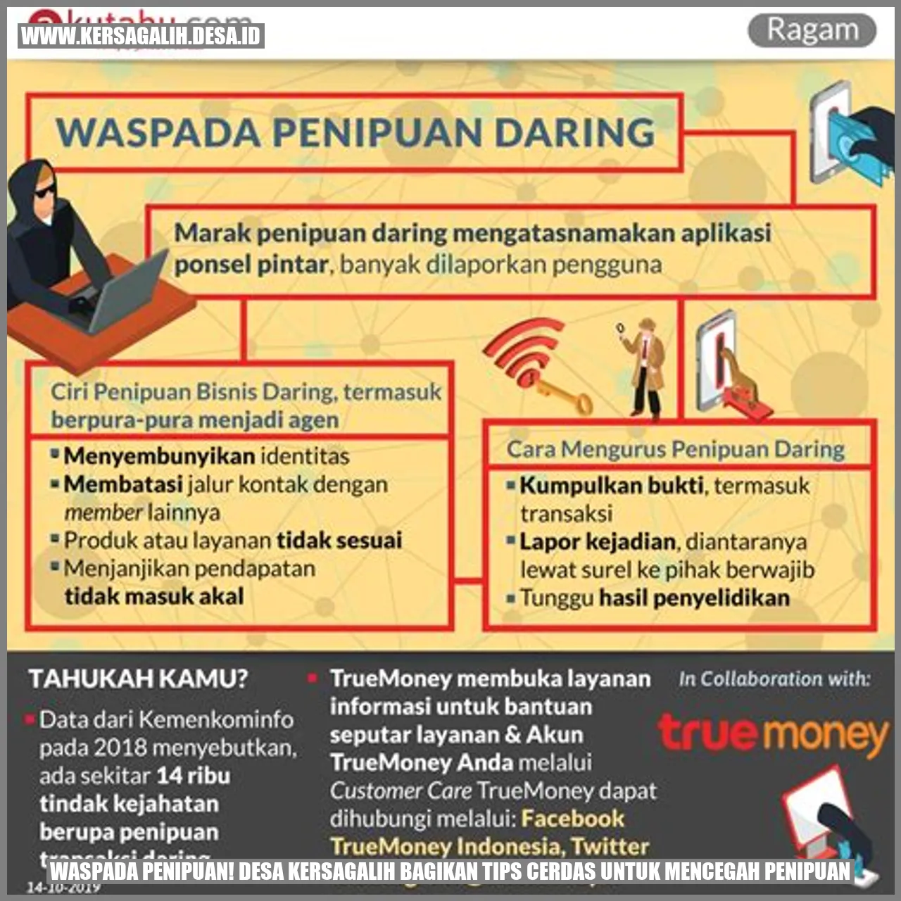 Waspada Penipuan! Desa Kersagalih Bagikan Tips Cerdas untuk Mencegah Penipuan